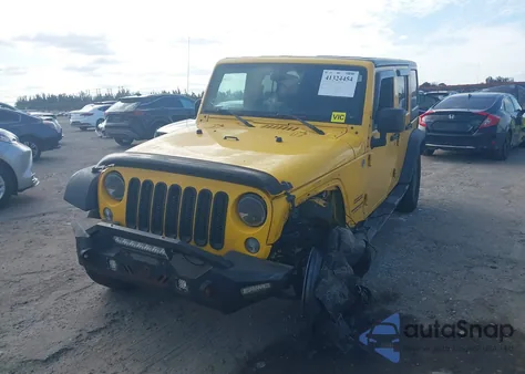 2015 Jeep Wrangler Unlimited Sport from USA, damaged, VIN 1C4BJWDG5FL573788